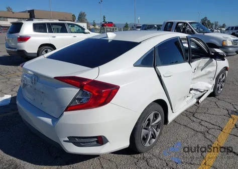 2018 Honda Civic Ex z USA, uszkodzony, nr VIN 19XFC2F71JE208267